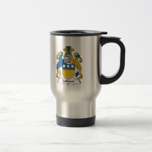 Latham Familienwappen Reisebecher