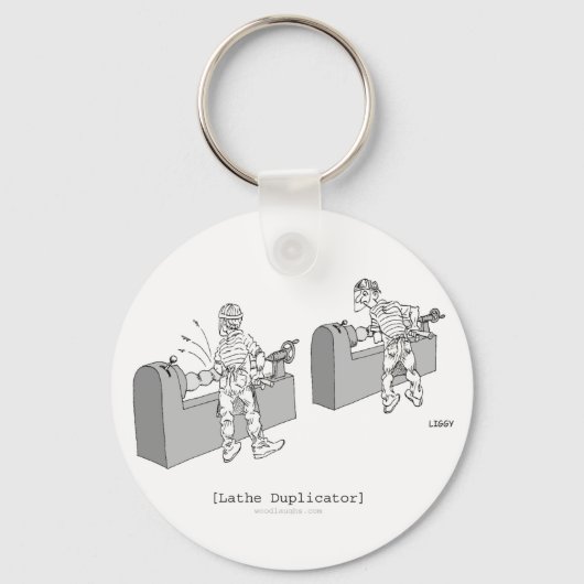 Lathe Duplicator-Schlüsselanhänger Schlüsselanhänger (Vorderseite)