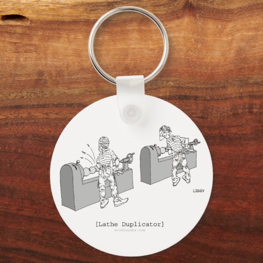 Lathe Duplicator-Schlüsselanhänger Schlüsselanhänger (Vorderseite)
