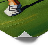 L'ATHLÈTE AU JAVELOT (Javelin Athlete) - Origi Poster (Ecke)