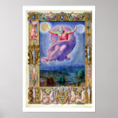 Latin 8880 fol.182v Gott der Vater, aus dem Psalz Poster (Vorne)