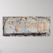 Latin Architect Poster (Vorne)