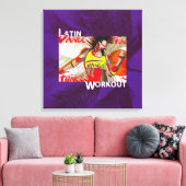 LATIN DANCE WORKOUT - Leinwand (Insitu (Wohnzimmer))