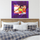 LATIN DANCE WORKOUT - Leinwand (Insitu (Schlafzimmer))
