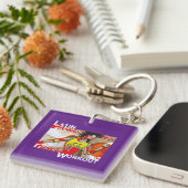 LATIN DANCE WORKOUT - Schlüsselanhänger (Vorderseite rechts)