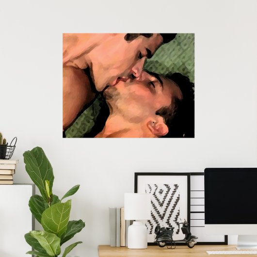 Latin Kiss Poster (Heimbüro)