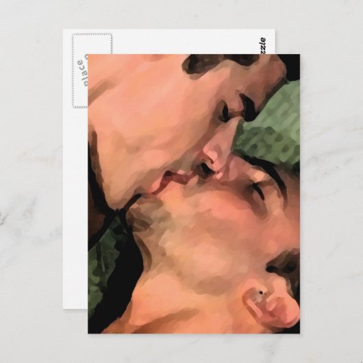 Latin Kiss Postkarte (Vorne/Hinten)