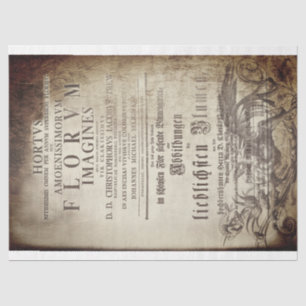 Latin scrollwork seidenpapier