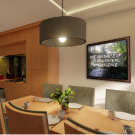 Latin Zitat Seneca Intelligence Poster