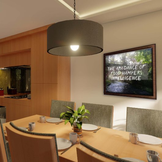 Latin Zitat Seneca Intelligence Poster