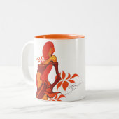 LATIN ZWEIFARBIGE TASSE (Vorderseite Links)