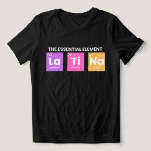 Latina-Geschenk-Shirt,Chicana-Shirts,Latina Power, Tri-Blend Shirt