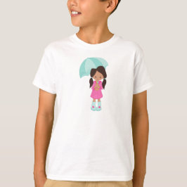 Latina Girl, Mädchen in Regenmantel, Mädchen mit S T-Shirt