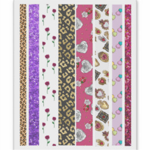 Latina Liebe Planner Stickkit Aufkleber