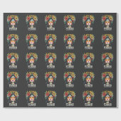 Latina Power Hispanic Heritage Monat Geschenkpapier (Flach)