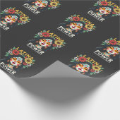 Latina Power Hispanic Heritage Monat Geschenkpapier (Ecke)