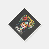 Latina Power Hispanic Heritage Monat Serviette (Ecke)