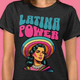 Latina Power Hispanic Heritage Monte Shirt