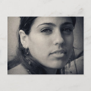 Latina Schönheit Postkarte