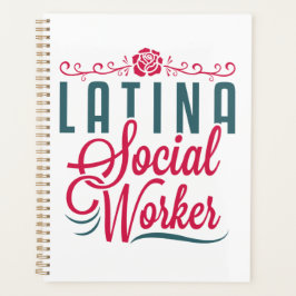 Latina Social Worker LCSW Latinx Hispanic Planer