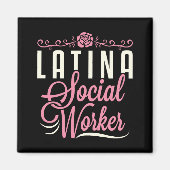 Latina Sozialarbeiter Magnet (Vorne)