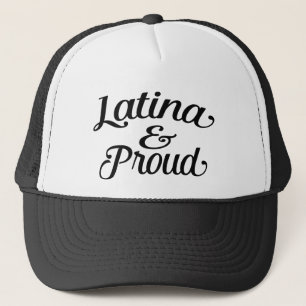 Latina und stolzes truckerkappe