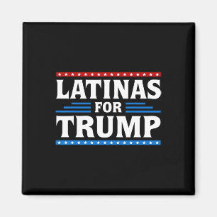 Latinas für Trump im Jahr 2024 Wahl Stimme Latina Magnet