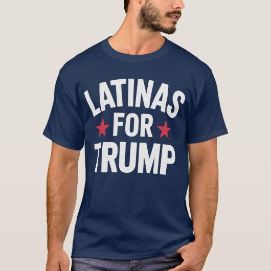 Latinas für Trump T-Shirt (Vorderseite)