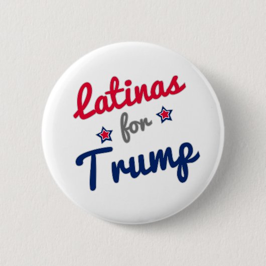 Latinas für Trumpf 2016 Button (Vorderseite)
