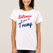 Latinas por Trumpf-Spanisch T-Shirt (Vorderseite)