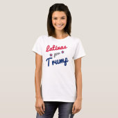 Latinas por Trumpf-Spanisch T-Shirt (Vorne ganz)