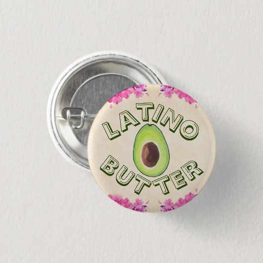 Latino Butter Button (Vorne & Hinten)