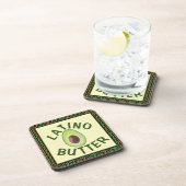 Latino Butter Getränkekasten Getränkeuntersetzer (Rechte Seite)