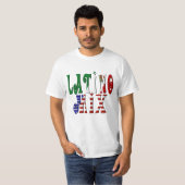 Latino Mix - Mexikanischer Amerikaner T-Shirt (Vorne ganz)
