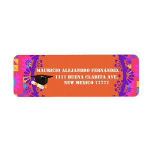 Latino Papel Picado Spanisch   Klasse des Jahres