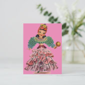 Latino Postkarte (Stehend Vorderseite)