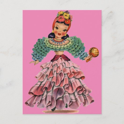 Latino Postkarte (Vorderseite)