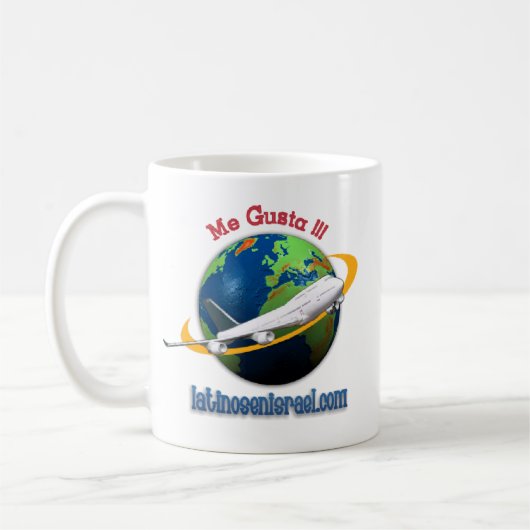 Latinos-en Israel Kaffeetasse (Links)