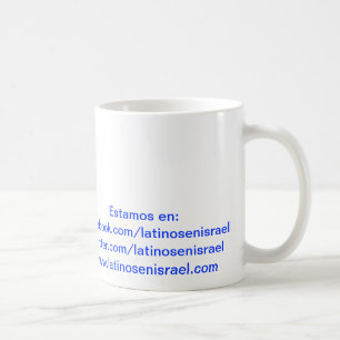Latinos-en Israel Kaffeetasse