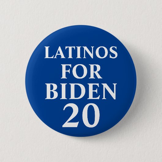 Latinos für Biden Button (Vorderseite)