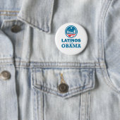Latinos für Obama Button (Beispiel)