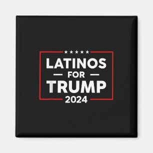 Latinos für Trump 2024 Magnet