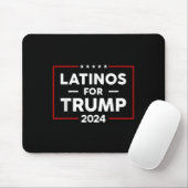 Latinos für Trump 2024 Mousepad (Mit Mouse)