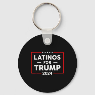 Latinos für Trump 2024 Schlüsselanhänger