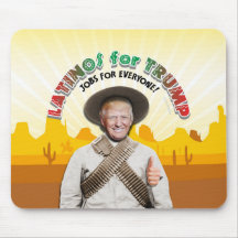 LATINOS FÜR TRUMP Hispanic Pancho Villa Bandito