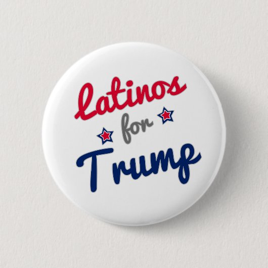 Latinos für Trumpf 2016 Button (Vorderseite)
