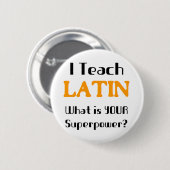 Latinunterricht Button (Vorne & Hinten)