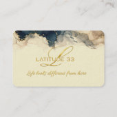 Latitude 33 Realty Allgemeine Visitenkarte (Rückseite)
