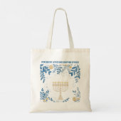 Latke Liebe Tasche Hanukkah - schönes Design (Rückseite)