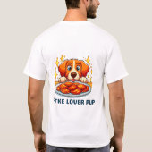 Latke Lover Pup T-Shirt (Rückseite)